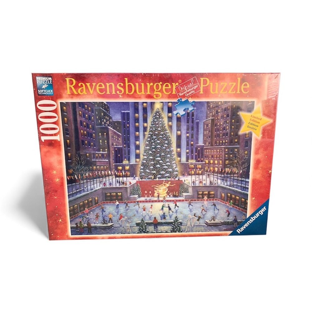 Ravensburger "Rockefeller Center Joy" 1000 Piece Jigsaw Holiday Puzzle